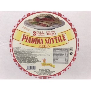 Dünne Piadina - 300gr