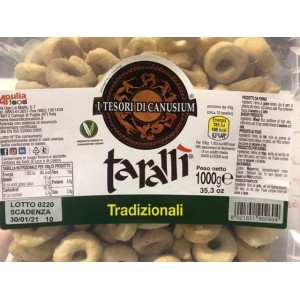 Taralli Cè Taràdd Tradicional Apulia 1Kg