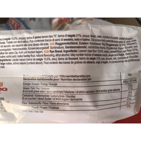 DailyBread Seigle DailyBread - 8 Tranches 500gr - Pain Emballé