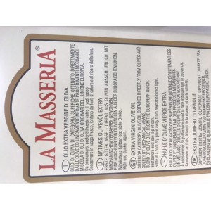 Extra Virgin Olive Oil La Masseria - 5 lt