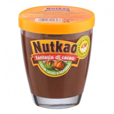 Nutkao Glutenfreier Kakao- und Haselnussaufstrich - 200 g