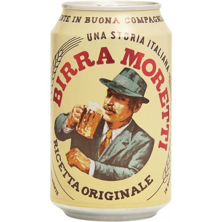 Moretti Beer - 330 ml can