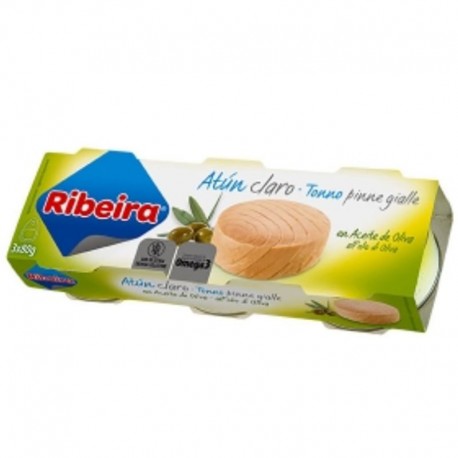 Tonno Ribeira all'Olio di Oliva - 80gr x 3