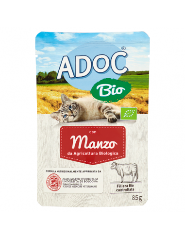 ADoC Bio Cat Cat Boeuf - Carton de 12...