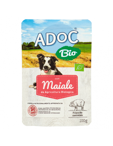 ADoC Bio Dog Cane Maiale - Box da 12...