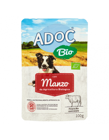 ADoC Bio Dog Cane Beef - Box of 12...