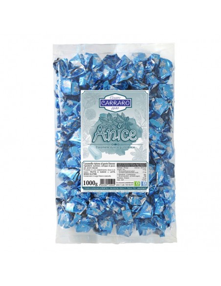 Carraro Delights - Sac 1kg - Bonbons et chewing-gum