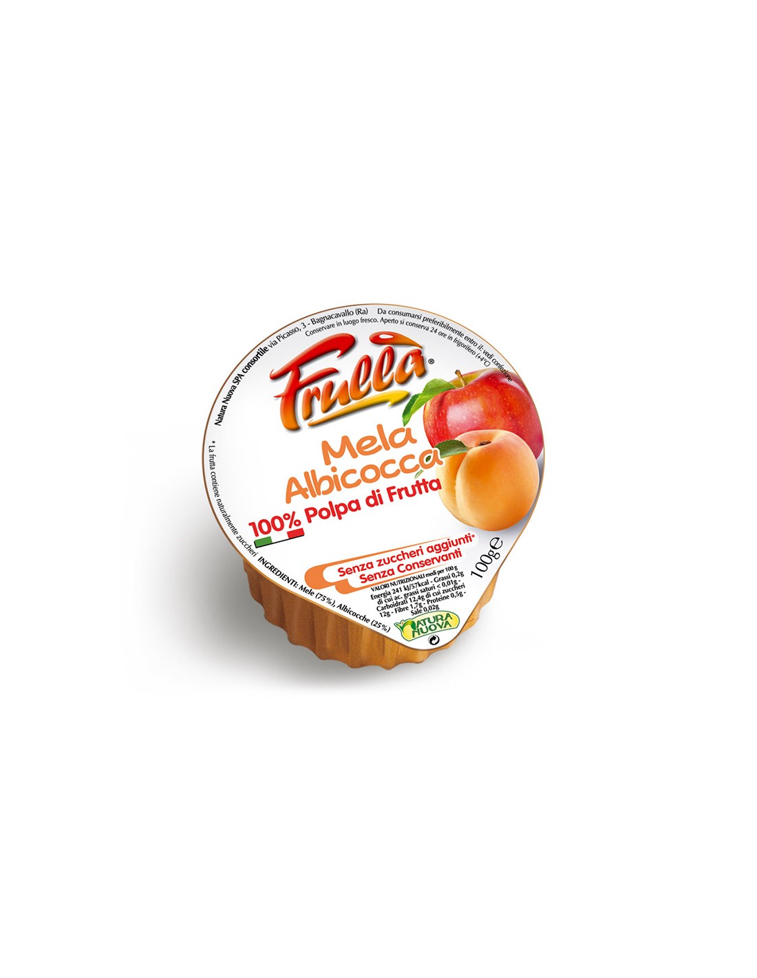 Smoothie de Maçã Alperce 100% Polpa de Fruta Alperce de Maçã - Embalagem  com 18 bandejas de 100 g - Polpa de Fruta e Purê