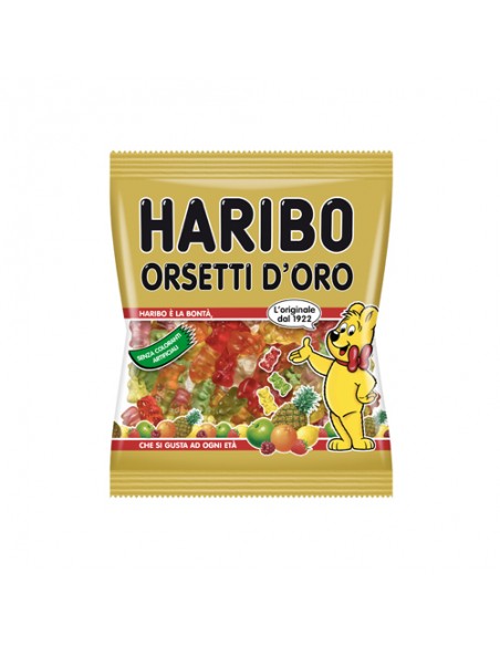 Haribo Gummy Golden Bears - 30 Packungen mit 100gr - Bonbons und Kaugummi