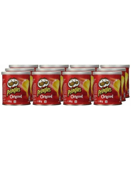 Pringles Originals Chips - 12 pieces x 40 gr - Salty Snacks