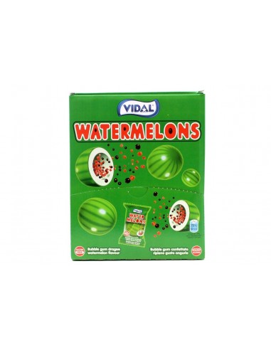 Vidal Watemelons Balls Bubble Gum -...