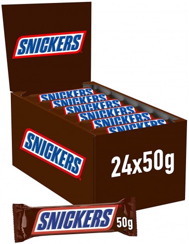 Snickers Milk Chocolate Bars 50gr -...