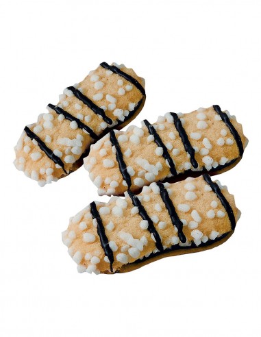 Fimardolci Galletas Artesanales Lenguas De Gato Avellana y Cacao - Bandeja 1,5 kg - Galletas y Bizcochos