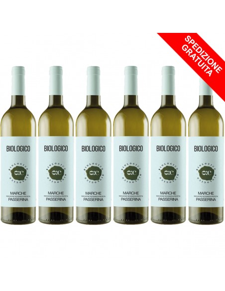 Passerina Bio Cantina Offida - 6 Bouteilles - Vins Blancs