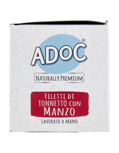 ADoC Cat Cat MP Tuna with Beef - 8 Boxes of 6 50gr Tins - Pet Food