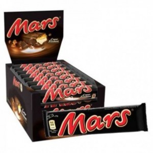 Mars Caramel and Milk Chocolate Bars 51gr - Display of 32pcs - Sweet Snacks