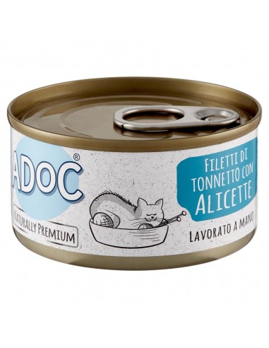 ADoC Cat Cat Thunfisch mit Sardellen - 24 Dosen à 85gr - Tiernahrung
