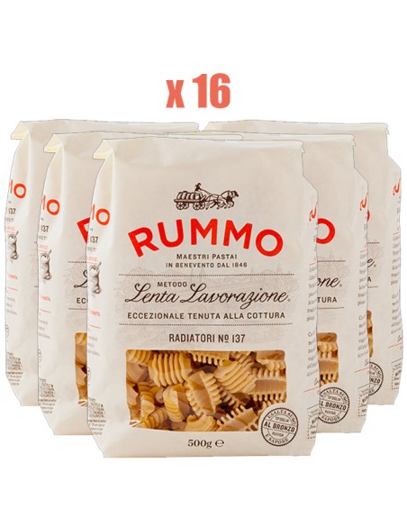 Pasta RUMMO Radiatori n° 137 - 16 Confezioni da 500gr