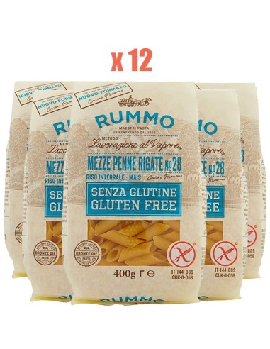 Pasta RUMMO Mezze Penne Rigate Sans...