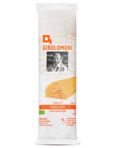GIROLOMONI Spaghetti Bio di Grano Duro - 12 x 500gr Packungen