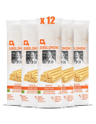 GIROLOMONI Pasta Bucatini Bio di...