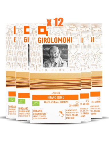 GIROLOMONI Pâtes à Lasagnes de Blé...