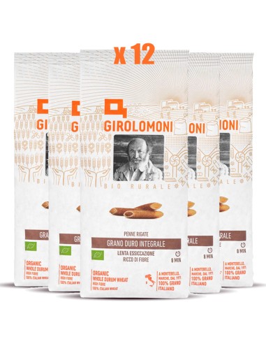 GIROLOMONI Pasta Penne Rigate Bio di...