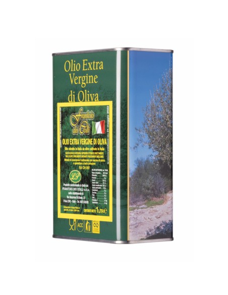 Olio Extravergine di Oliva Frantoio del Colle Latta da 1 Litro