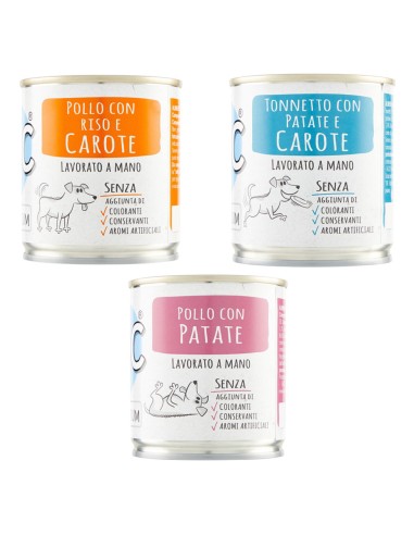ADoC Dog Mix 3 nourriture humide pour...