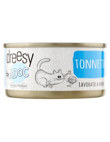 Dreesy by ADoC Cat Tuna Cat - 24 Tins of 85gr - Pet Food