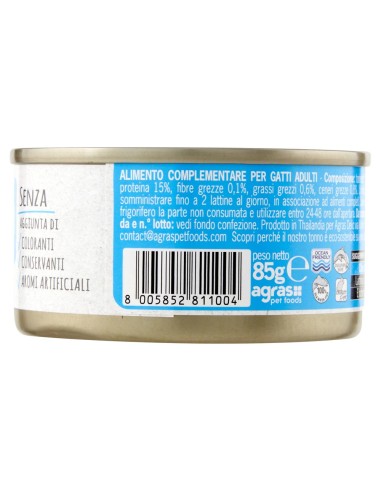 Dreesy by ADoC Cat Gatto Tonnetto - 24 Lattine da 85gr - Alimenti per Animali