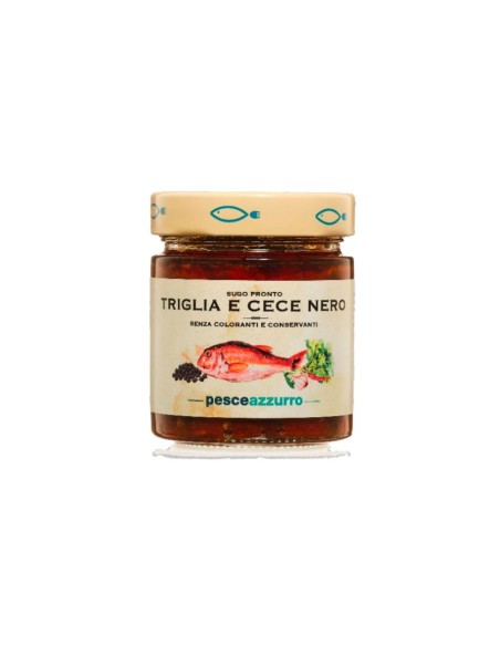 Sugo alla Triglia e Cece Nero - confezione da 6 - Cibidamare