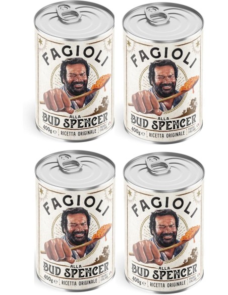 Fagioli alla Bud Spencer - 4 Barattoli da 400g