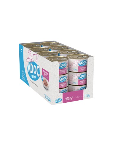 ADoC Dog Cane Tonnetto - 24 Latas de 170gr - Alimento para mascotas