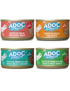 Adoc Cibo Umido per Gatti...