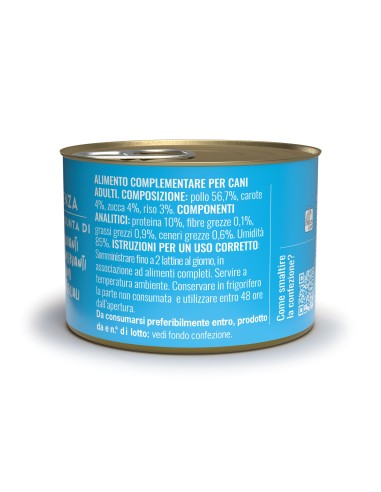 ADoC Dog Wet Food for Dogs MIX 4 Tuna Chicken Beef Duck - 24 170gr Cans - Pet Food