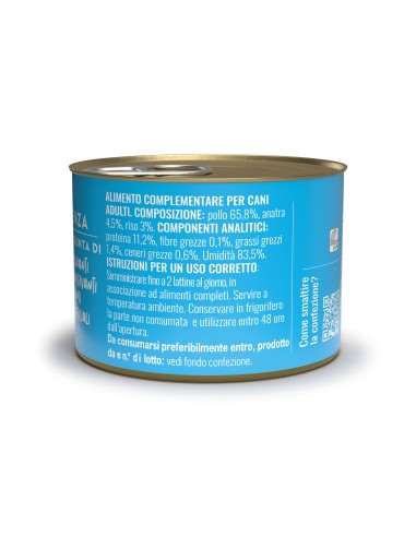 ADoC Dog Wet Food for Dogs MIX 4 Tuna Chicken Beef Duck - 24 170gr Cans - Pet Food