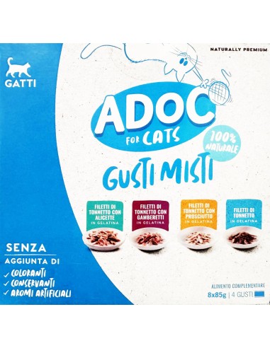 24 Lattine DA 85 gr ADoC Cat Gatto...