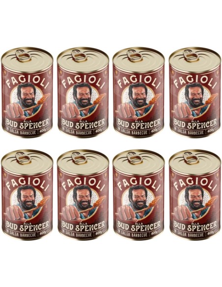 copy of Fagioli alla Bud Spencer - 6 Barattoli SALSA BARBECUE BBQ da 400gr