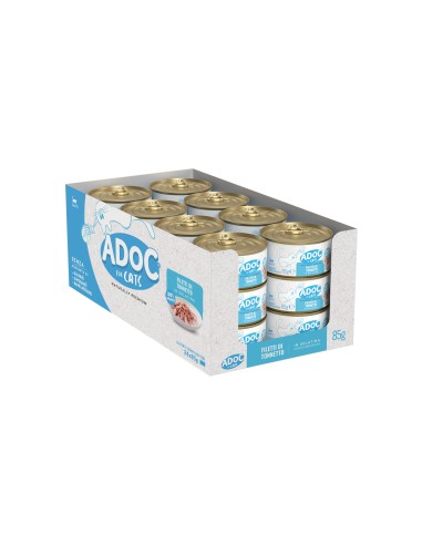 Dreesy by ADoC Cat Tuna Cat - 24 Latas de 85gr - Alimento para mascotas