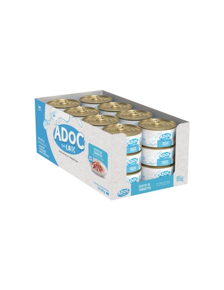Dreesy by ADoC Cat Tuna Cat - 24 Latas de 85gr - Alimento para mascotas