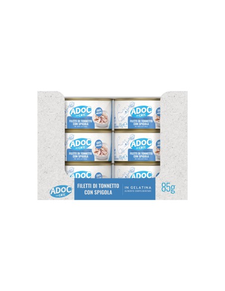 ADoC Cat Cat Thunfisch mit Wolfsbarsch - 24 Dosen à 85gr - Tiernahrung