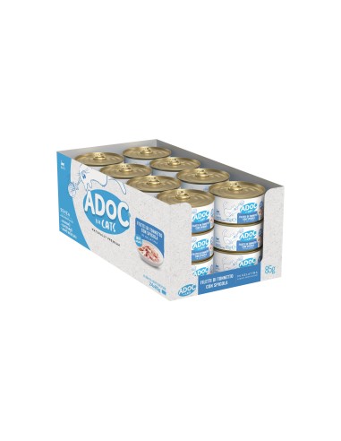 ADoC Cat Cat Thunfisch mit Wolfsbarsch - 24 Dosen à 85gr - Tiernahrung