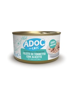 ADoC Cat Cat Tuna with Anchovies - 24 Tins of 85gr - Pet Food