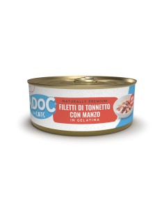 ADoC Cat Cat MP Atún con Ternera - 8 Cajas de 6 Latas de 50gr - Alimento para Mascotas