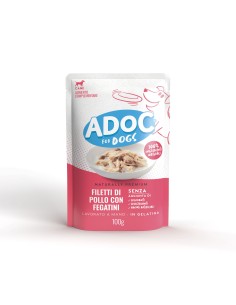 ADoC Dog Chien Poulet aux Foies - 20 Sachets de 100gr - Pet Food