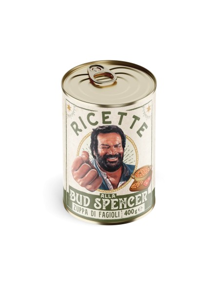 Ricette di Bud Spencer - Zuppa di Fagioli - Lattina da 400 gr