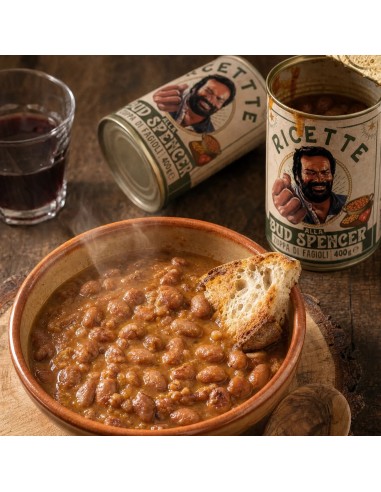 Ricette di Bud Spencer - Zuppa di Fagioli - Lattina da 400 gr