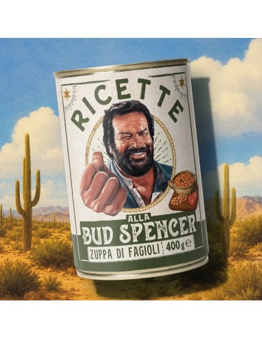 Ricette di Bud Spencer - Zuppa di Fagioli - Lattina da 400 gr
