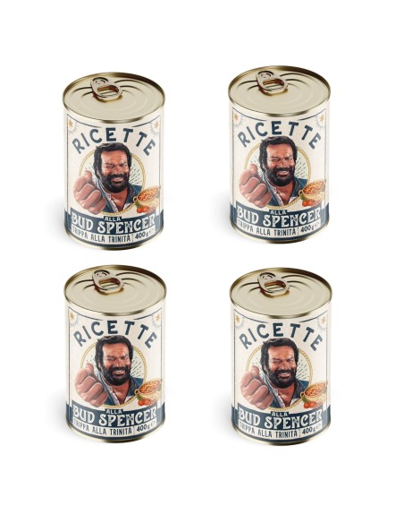 Ricette alla Bud Spencer - Trippa alla Trinità - 4 Lattine da 400 gr